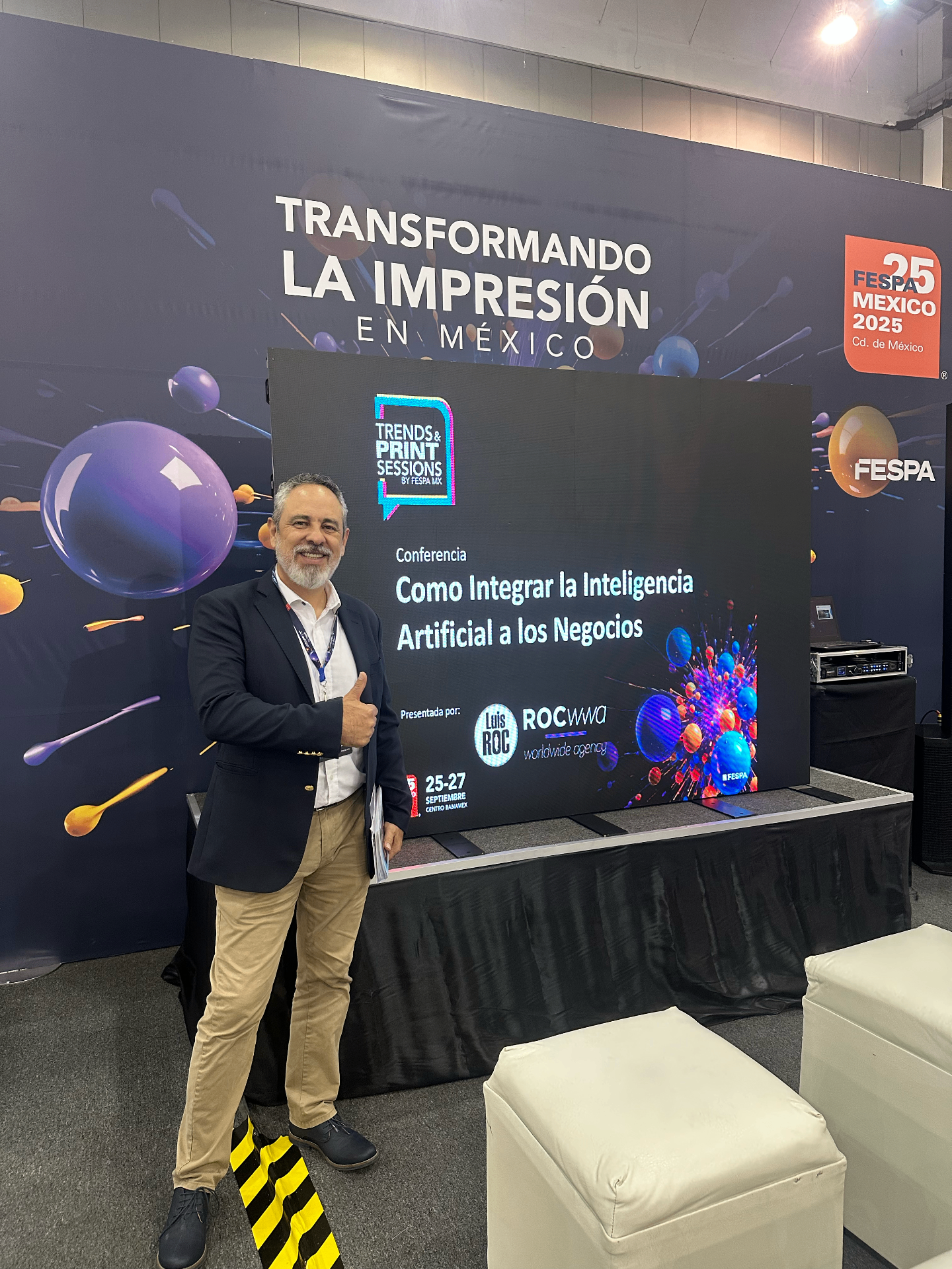 Luis ROC at expo